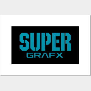 SuperGrafx Logo Posters and Art